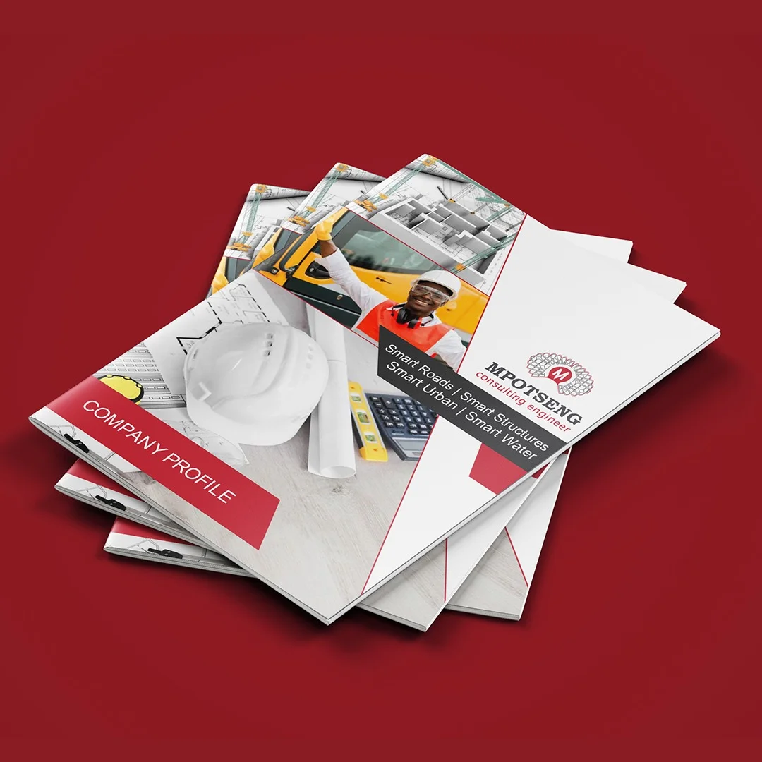 Company profile design 8