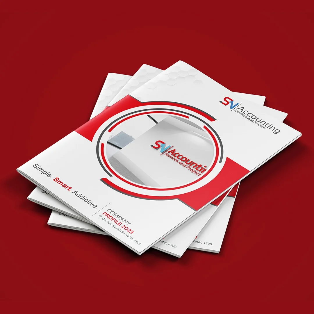Company profile design sample